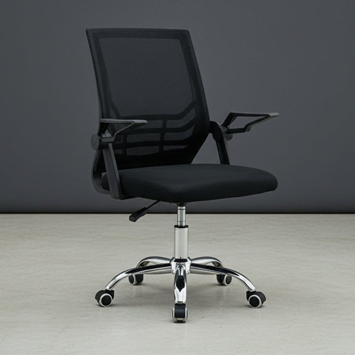 Silla de Escritorio Legacy, Negro, Ergonómica con Reposabrazos