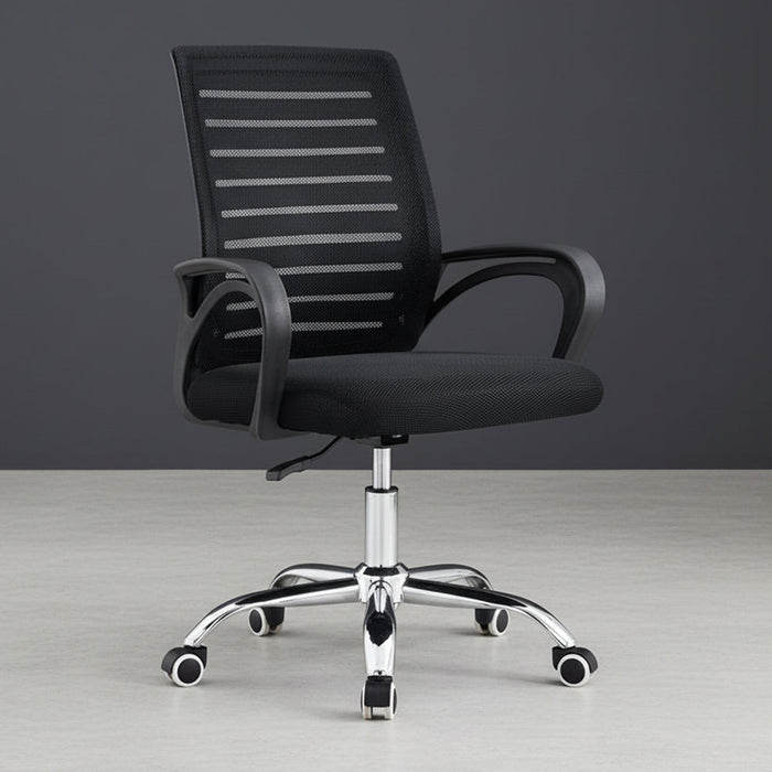 Silla de Escritorio Apex, Negro, Ergonómica con Reposabrazos