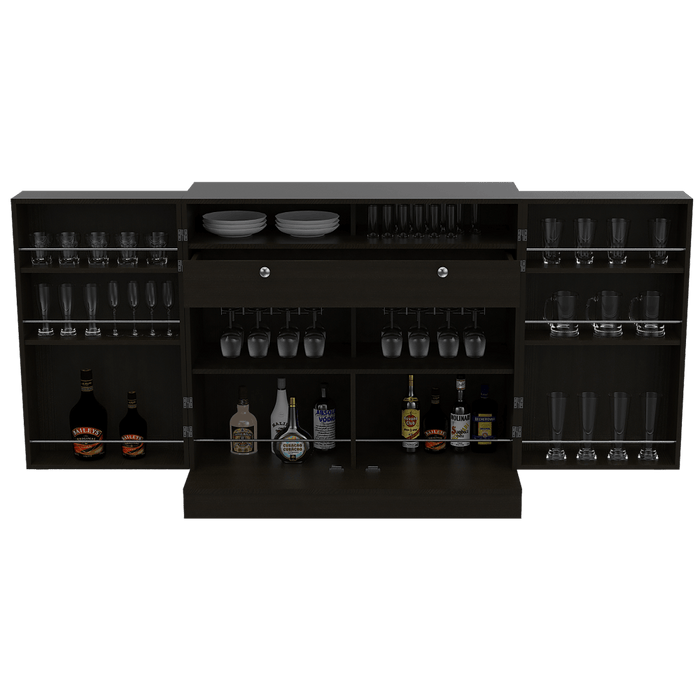 Bar Magda, Wengue, con Dos Puertas y Espacio Porta Copas