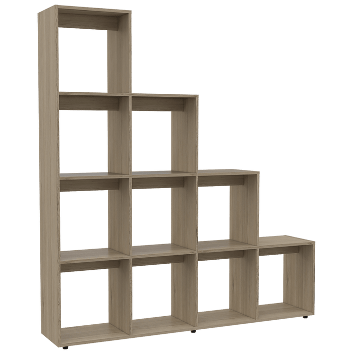Biblioteca Colima, Beige, con Variedad de Entrepaños