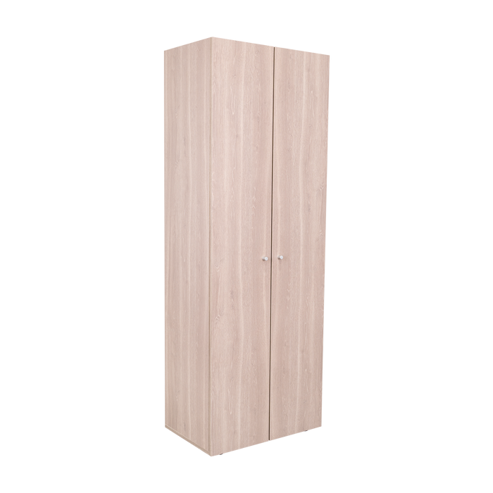 Closet Beico, Positano y Blanco Duqueza, Con Dos Puertas Abatibles y Cuatro Entrepaños