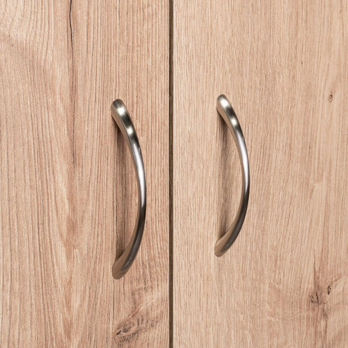 Closet América, Café Claro y Blanco, Con Dos Cajones y Variedad De Entrepaños