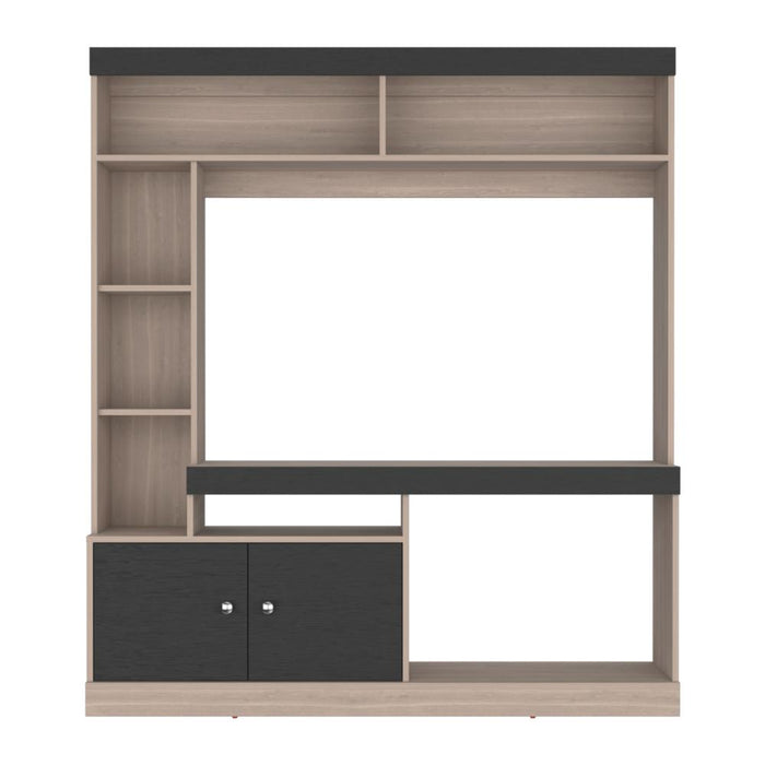 Mesa Para Tv Roy, Bardolino y Wengue, con Espacio Para Televisor de 50 Pulgadas