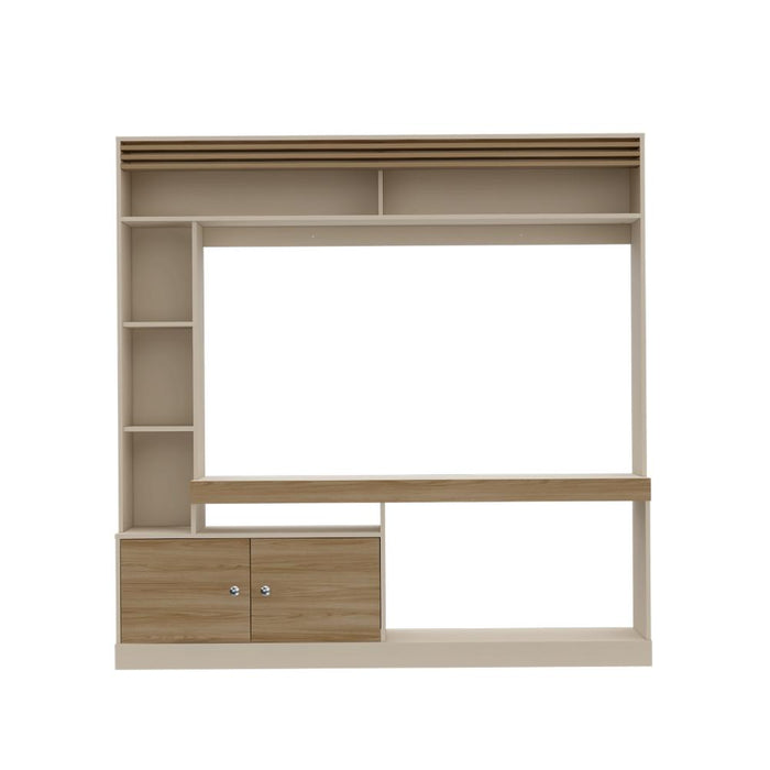 Mesa Para Tv Roy, Capri y Fresno Europeo, con Espacio Para Televisor de 55 Pulgadas