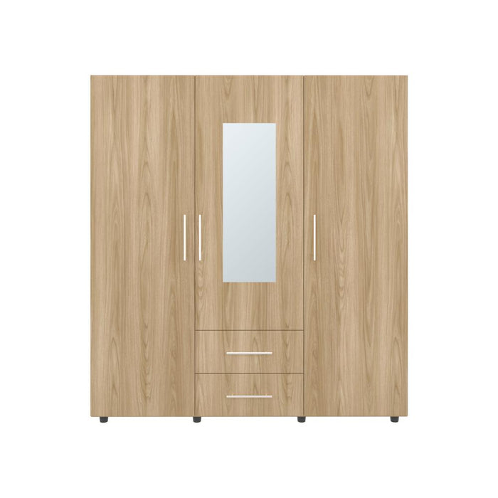 Closet Grays, Fresno Europeo y Wengue, puerta con Espejo