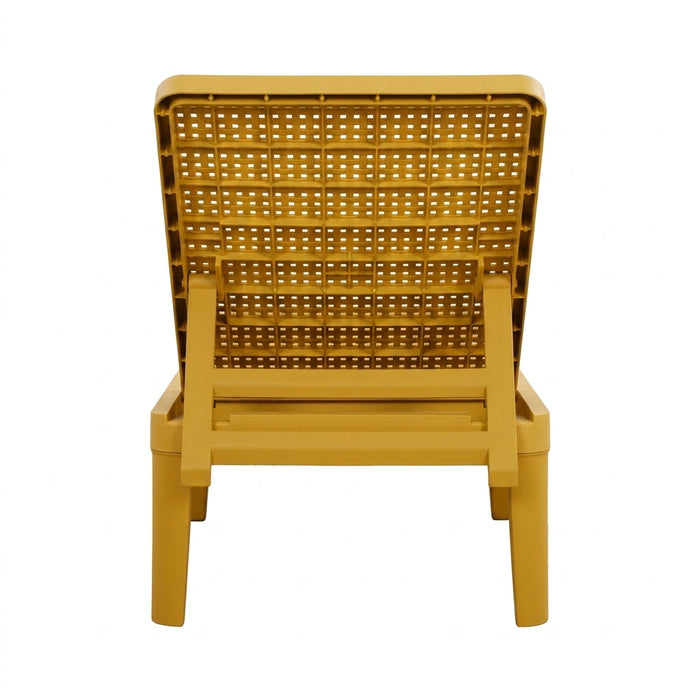 Cama Asoleadora Delhi, Amarillo, Diseño Minimalista