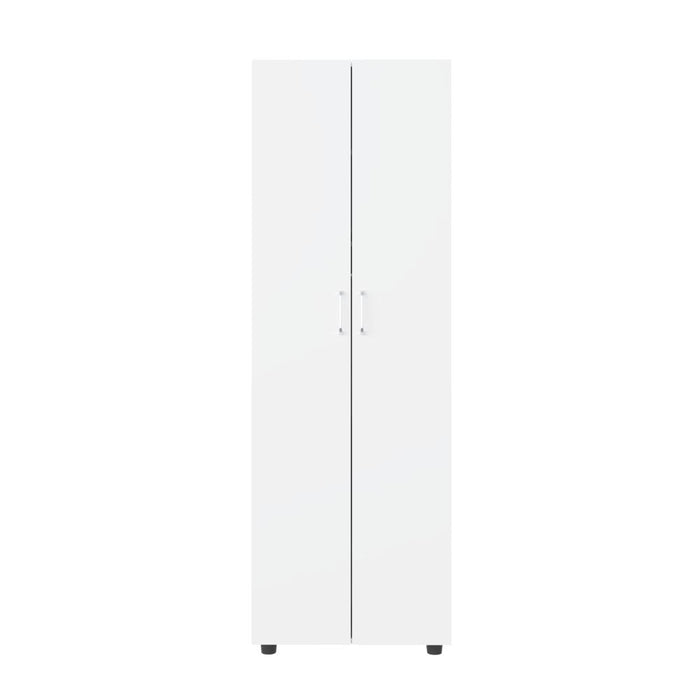 Closet Rayo, Blanco, con dos puertas y tubo en su interior