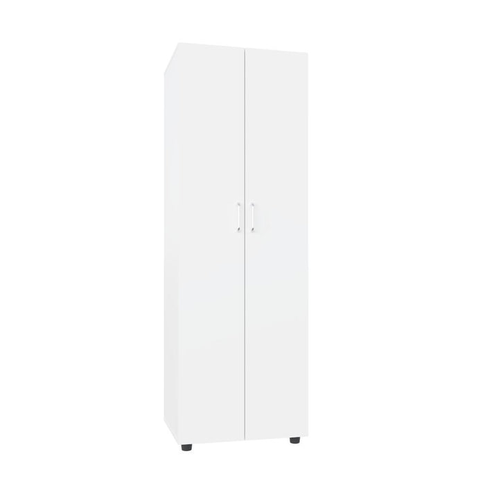 Closet Rayo, Blanco, con dos puertas y tubo en su interior