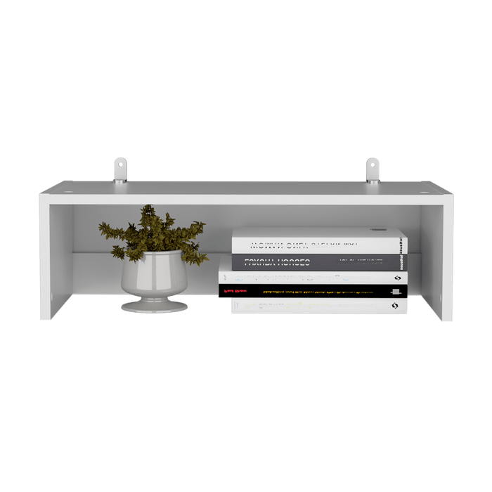 Complemento de Biblioteca Home, Blanco, para Adicionar un Compartimiento a tus Espacios