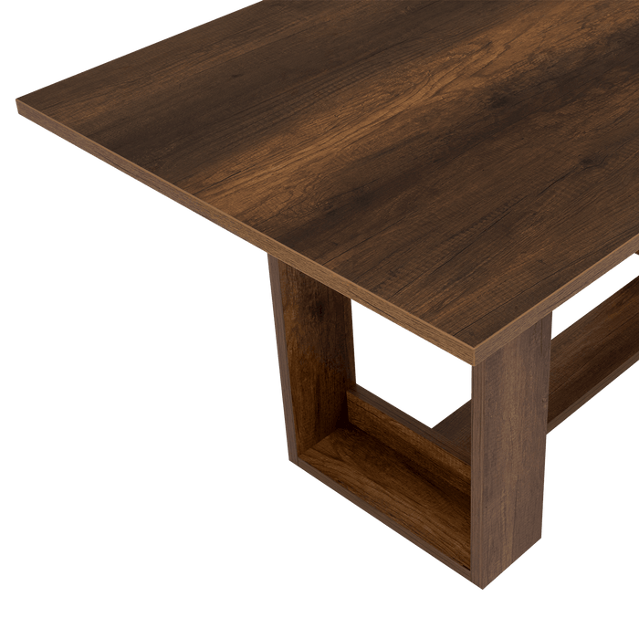 Mesa Para Comedor Volder, Cobre, con amplia superficie, No incluye Sillas