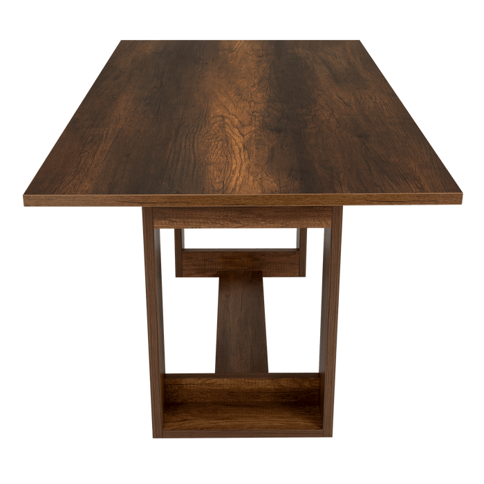 Mesa Para Comedor Volder, Cobre, con amplia superficie, No incluye Sillas