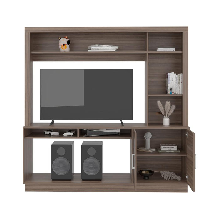 Mesa para Tv Romeo, Avellana, con Espacio Para Televisor para 55 Pulgadas