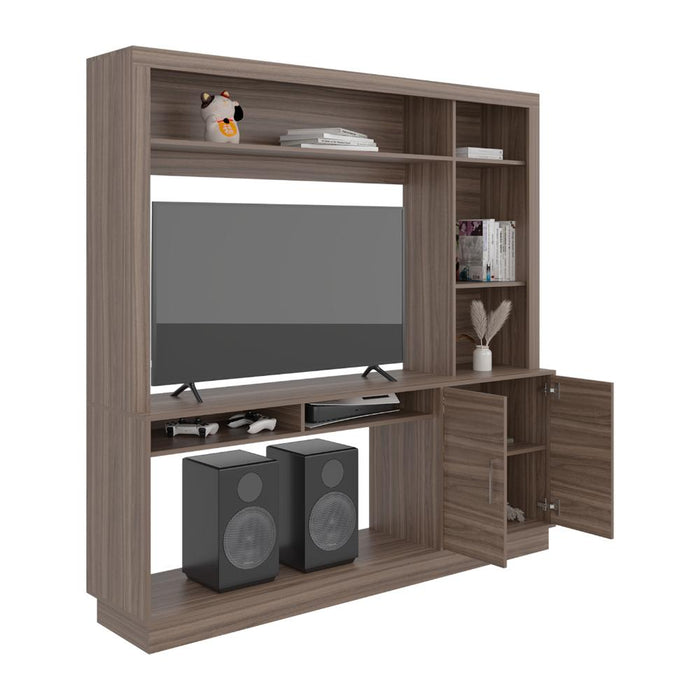 Mesa para Tv Romeo, Avellana, con Espacio Para Televisor para 55 Pulgadas