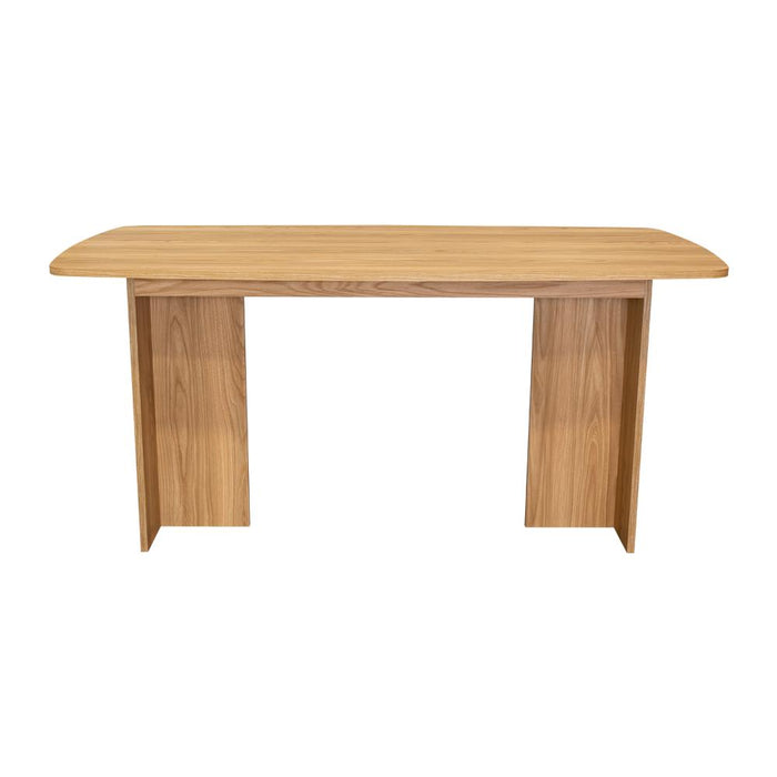 Mesa Para Comedor Bangok, Fresno Europeo, con diseño practico y funcional, No incluye Sillas