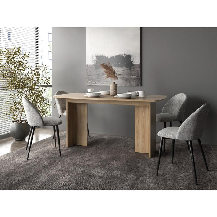 Comedor Bangok, Fresno Europeo, con diseño practico y funcional No incluye Sillas