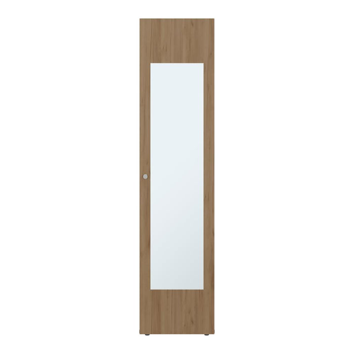 Closet Con Espejo Alma, Kronos Fresno, Diseño moderno con entrepaños y puerta ZF