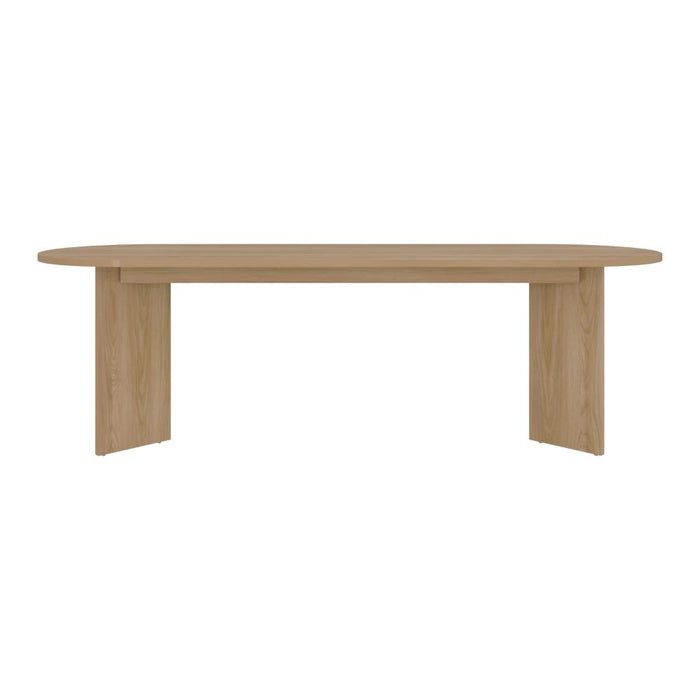 Mesa para Comedor Ted 241, Fresno Europeo, para 8 Puestos, No Incluye Sillas