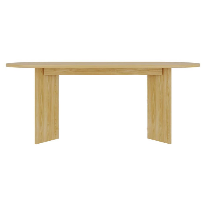 Mesa para Comedor Ted 187, Fresno Europeo, para Seis Puestos, No Incluye Sillas
