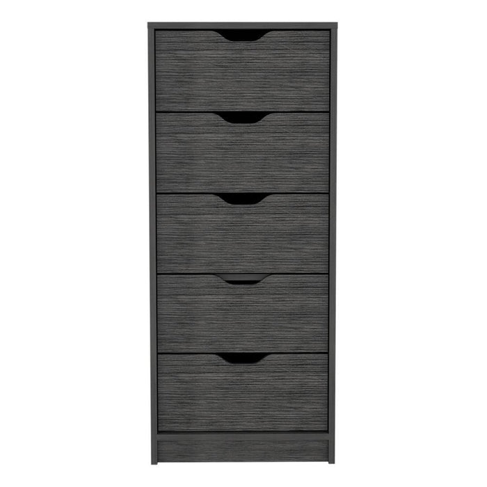 Organizador Brasilia, Gris, con cinco cajones multiusos deslizables ZF