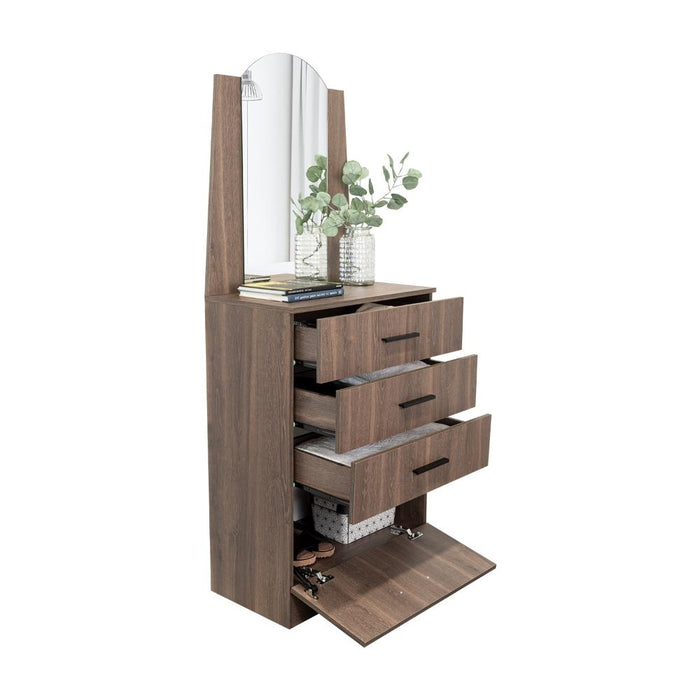 Organizador Praga, Milan, con tres cajones y una puerta