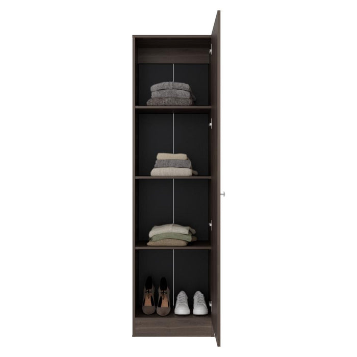 Closet Auxiliar Praga, Milan, incluye espejo y es de facil instalación