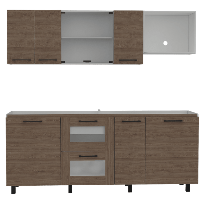 Cocina Integral  Karlot, Miel y Blanco, no incluye mesón