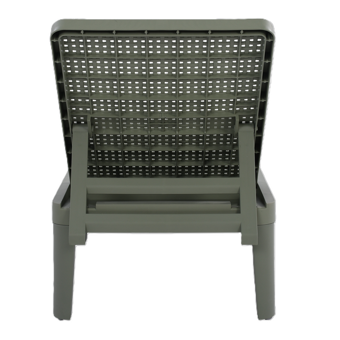 Cama Asoleadora Delhi, Verde, Diseño Minimalista