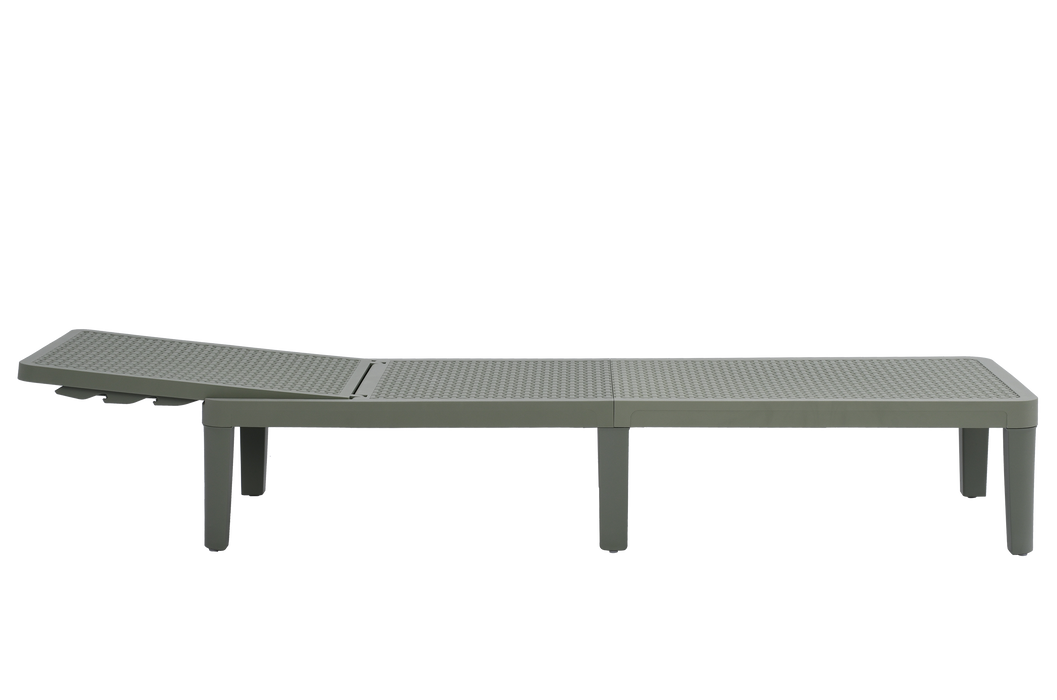 Cama Asoleadora Delhi, Verde, Diseño Minimalista