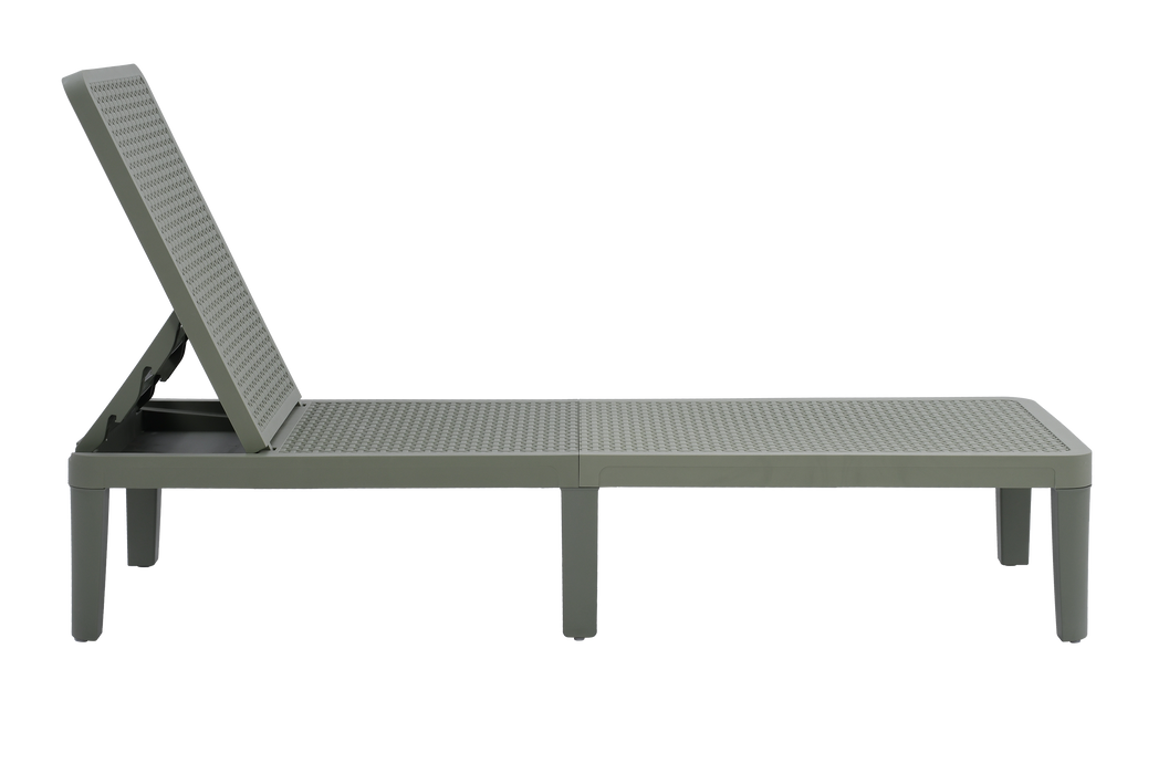 Cama Asoleadora Delhi, Verde, Diseño Minimalista