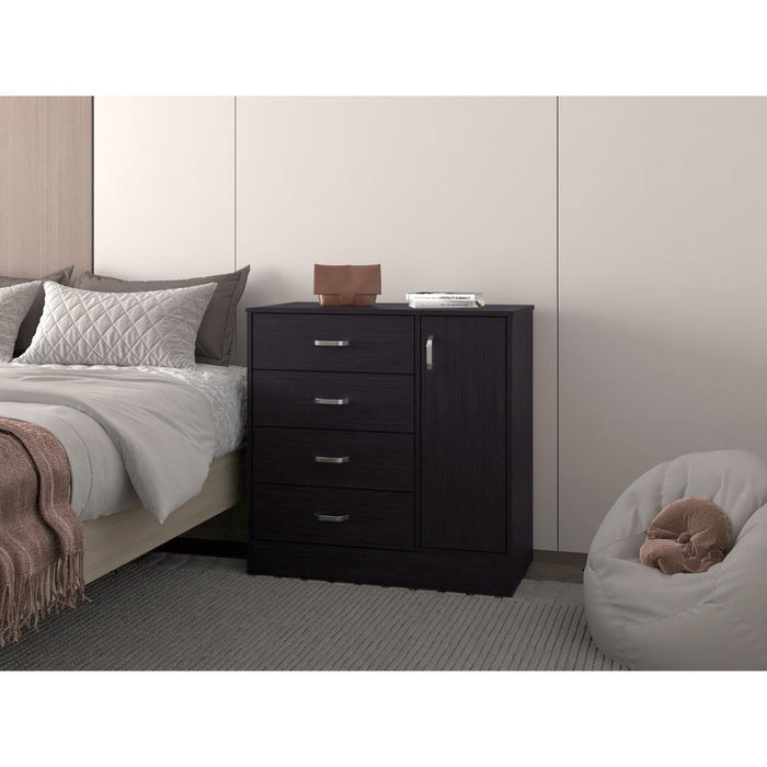 Organizador Kati, Wengue con cuatro cajones ZF