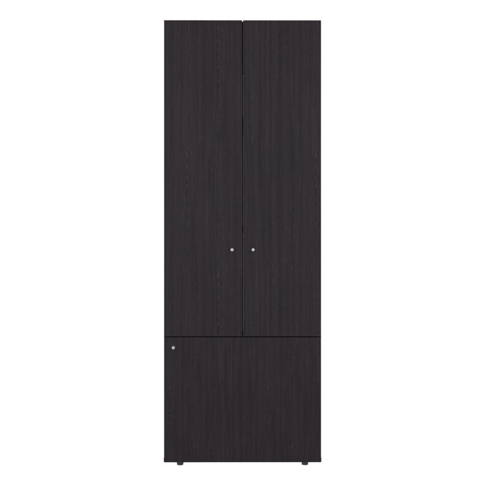 Closet Beico II, Wengue, Con Tres Puertas Abatibles y Tres Entrepaños ZF