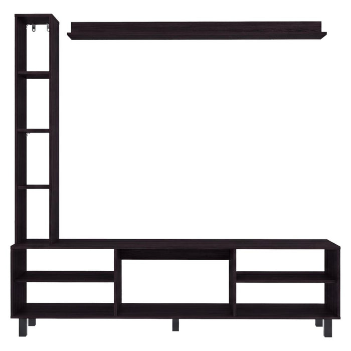 Centro de Entretenimiento Scio, Wengue, con Capacidad para TV hasta de 65" ZF