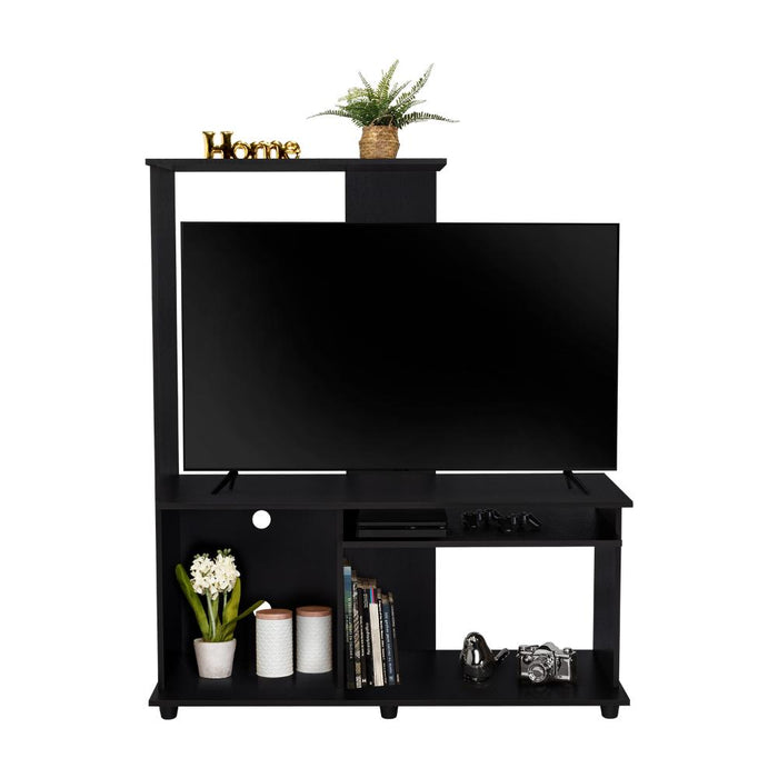 Mesa Para Tv Monet, Wengue, Con Capacidad Para Televisor de 50 Pulgadas