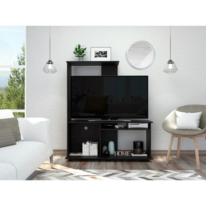 Mesa Para Tv Monet, Wengue, Con Capacidad Para Televisor de 50 Pulgadas