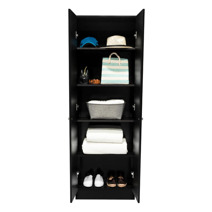 Closet Ainara, Wengue, Con Cinco Entrepaños