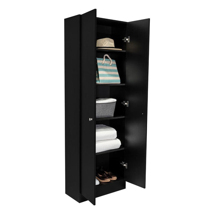 Closet Ainara, Wengue, Con Cinco Entrepaños