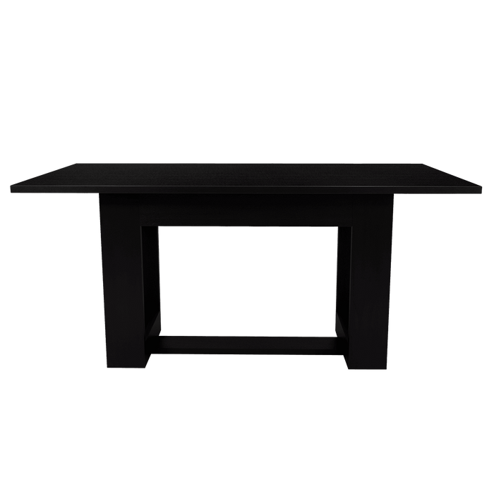Mesa Para Comedor Volder, Wengue, con Amplia Superficie, No Incluye Sillas
