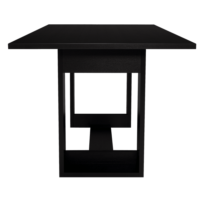 Mesa Para Comedor Volder, Wengue, con Amplia Superficie, No Incluye Sillas