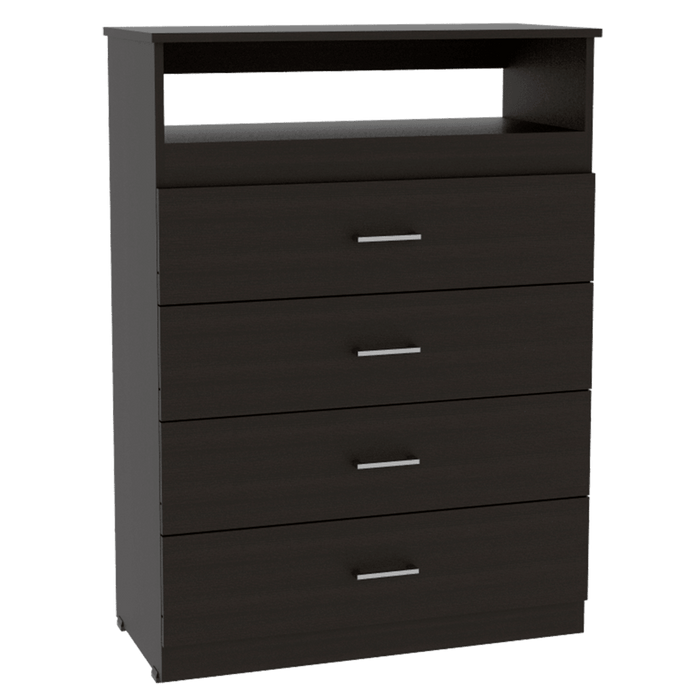 Organizador Tarzy, Wengue, con Cuatro Cajones Organizadores