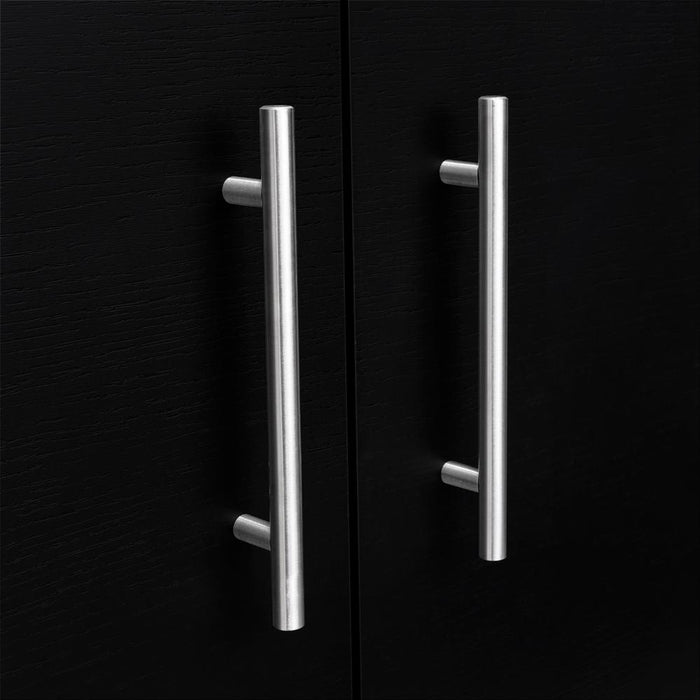 Closet Bariloche Bombay Eco, Wengue, Con Variedad de Entrepaños y Cuatro Puertas Abatibles