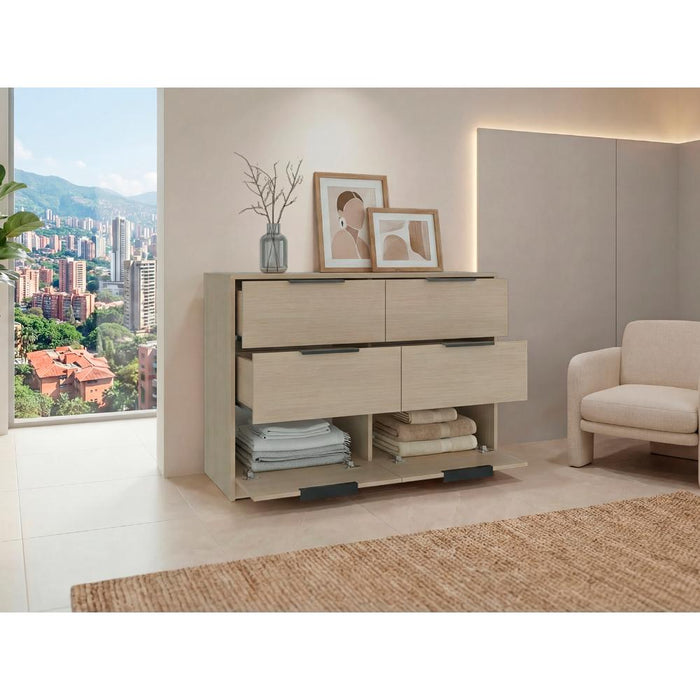 Organizador Wesley, Cartagena y Blanco, con Cuatro Cajones