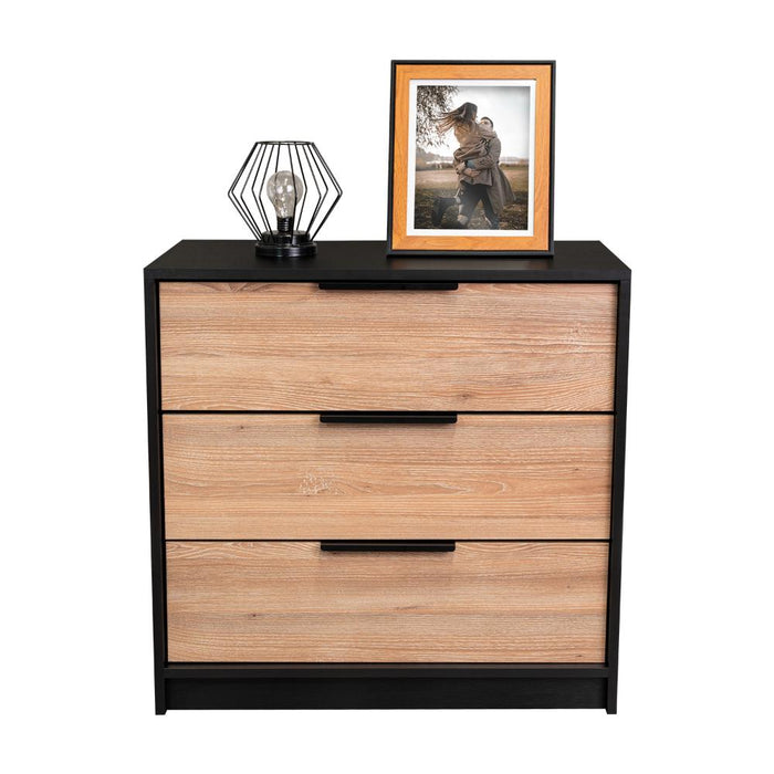 Organizador Wesley, Wengue y Miel, con tres Cajones ZF