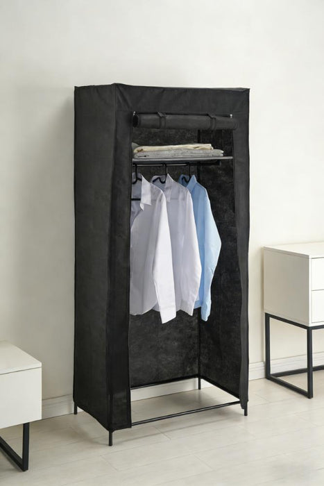 Clóset Organizador Tuco, Negro, de Tela, con Espacio para Organizar Ropa