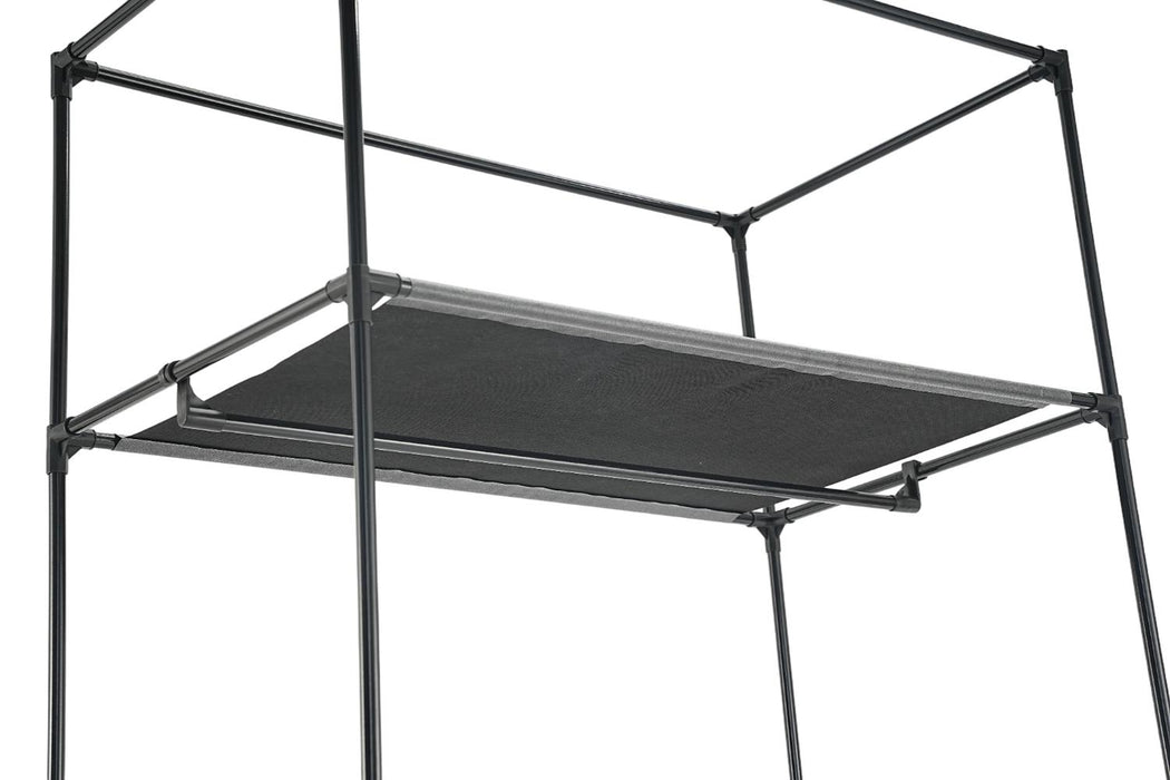 Clóset Organizador Tuco, Negro, de Tela, con Espacio para Organizar Ropa