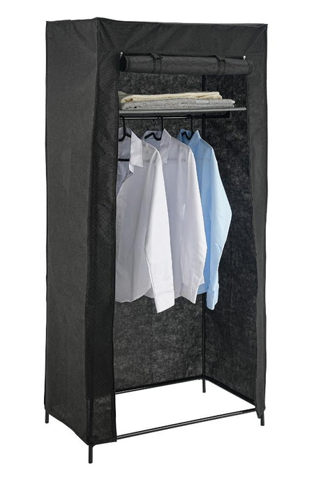 Clóset Organizador Tuco, Negro, de Tela, con Espacio para Organizar Ropa