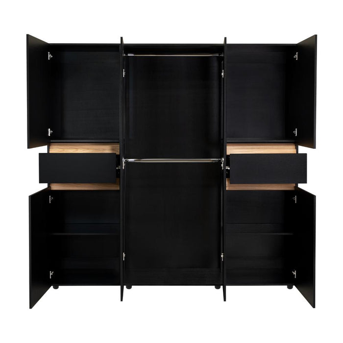 Closet Grande Imperial 200x200 Wengue y Fresno Europeo
