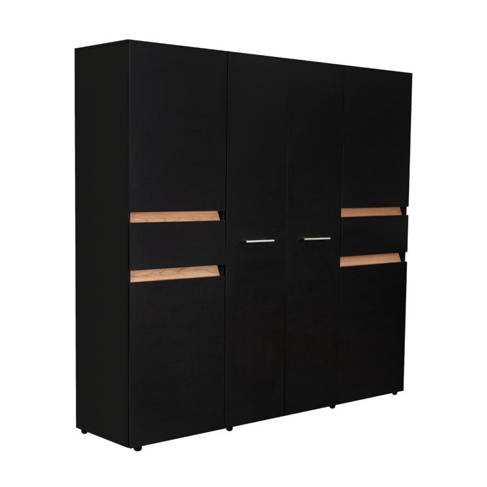 Closet Grande Imperial 200x200 Wengue y Fresno Europeo