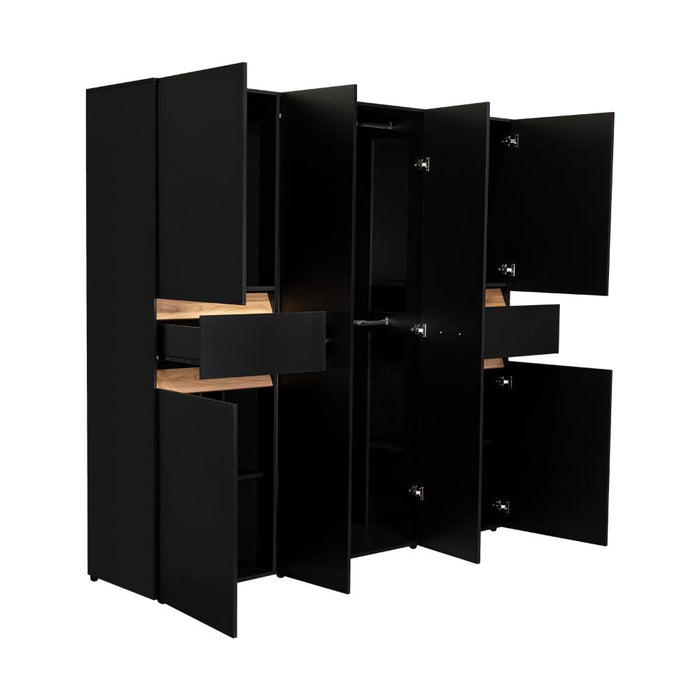 Closet Grande Imperial 200x200 Wengue y Fresno Europeo