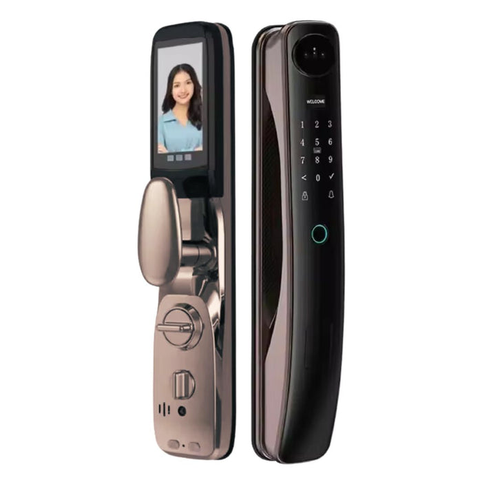 Cerradura inteligente con reconocimiento facial y múltiples métodos de acceso