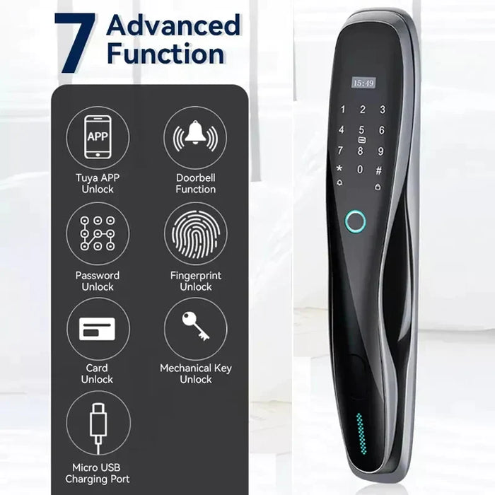 Cerradura inteligente motorizada G4